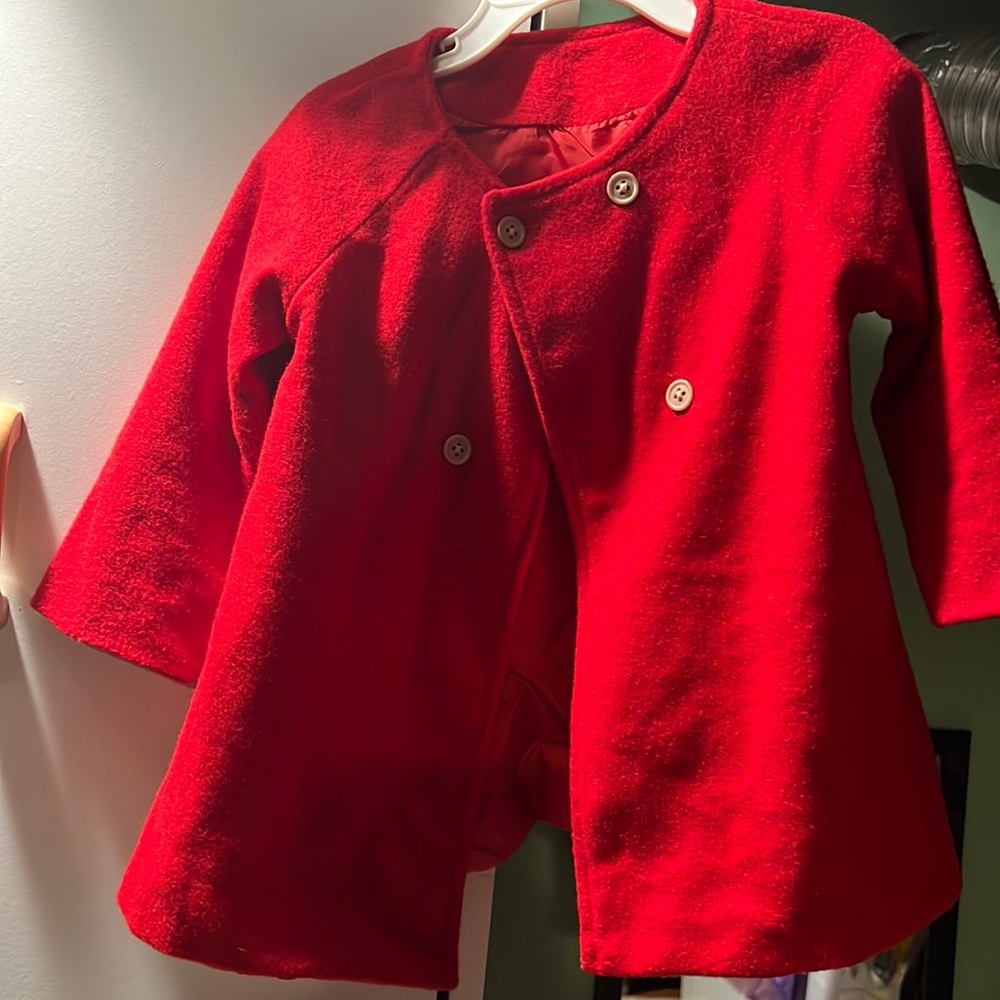 2t pea coat throw